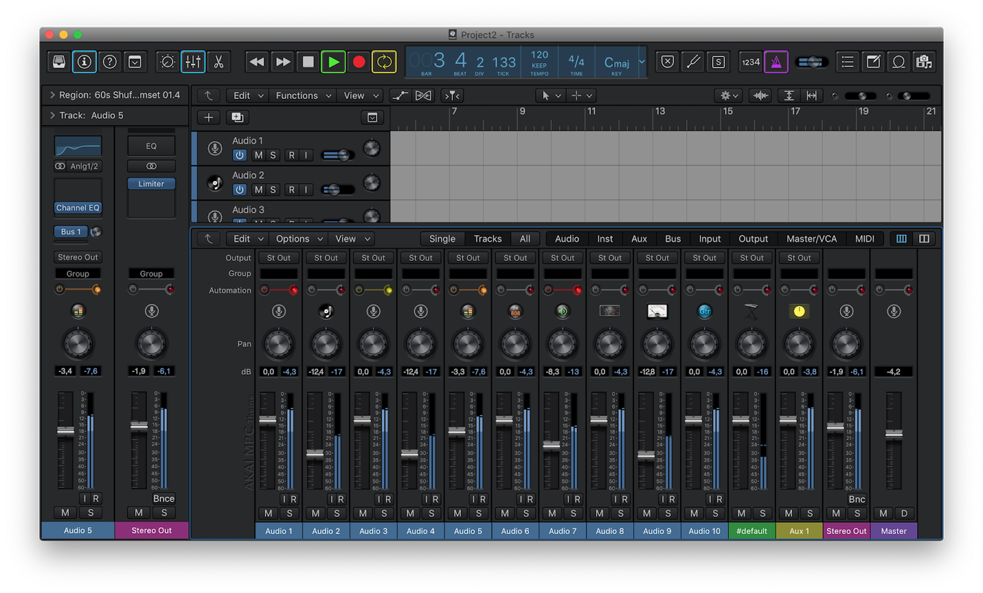 AKAI MPC V3 Theme