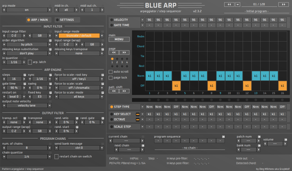 Blue Arp Ableton Skin