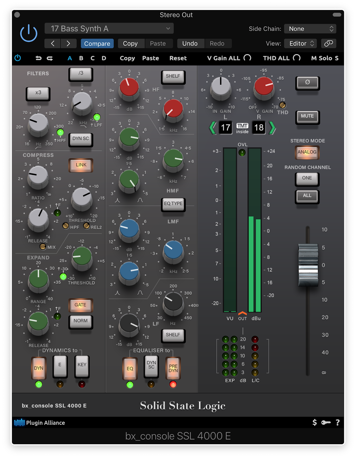 bx_console SSL 4000 E SSL Native theme