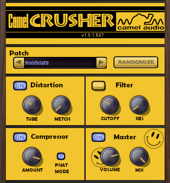 CamelCrusher - Yellow Jacket