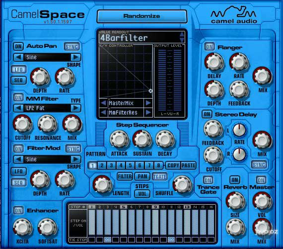 CamelSpace Blue