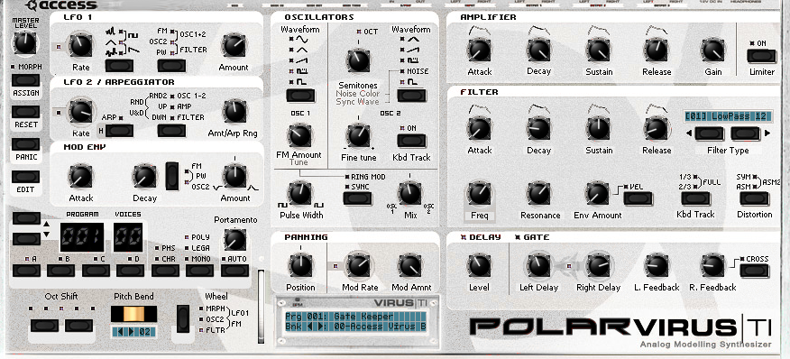 Dsp Access Virus Polar