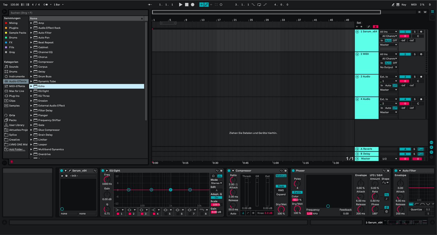 PinkyBlue Ableton Theme