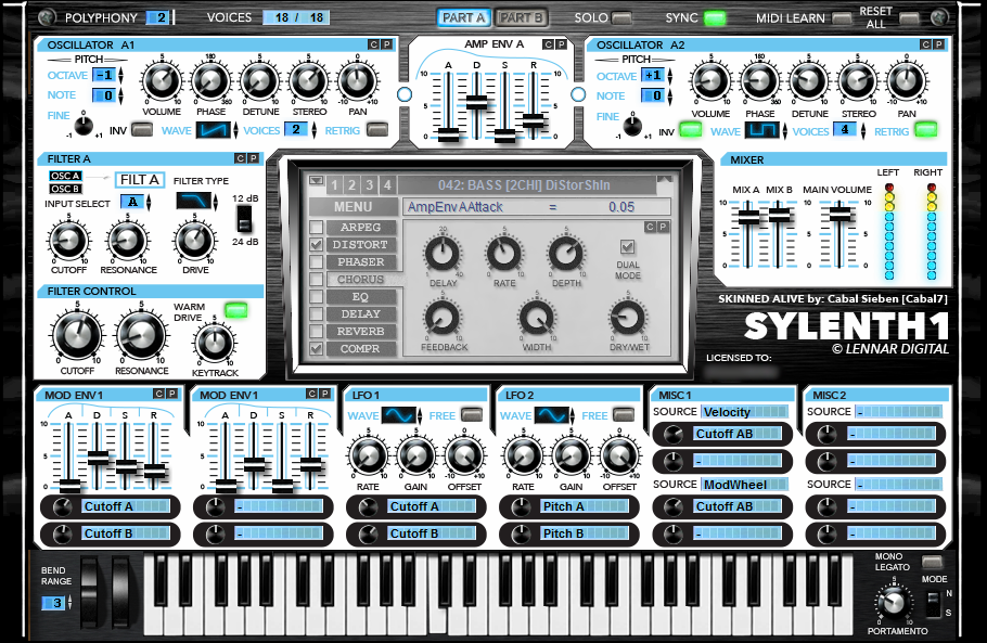 Sylenth1 Blue Sport
