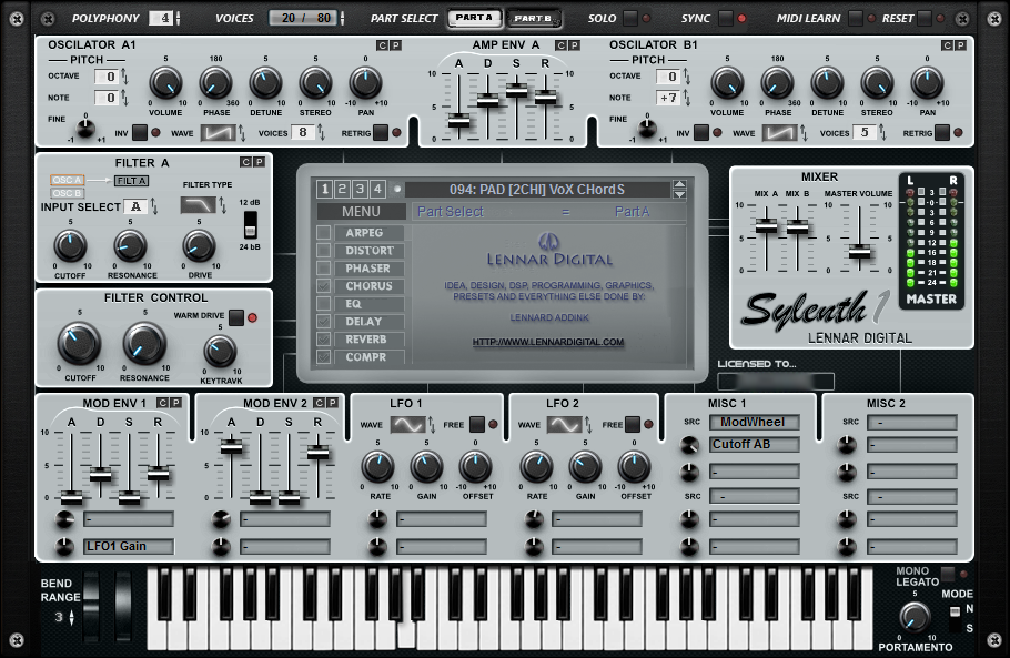 Sylenth1 White ORG