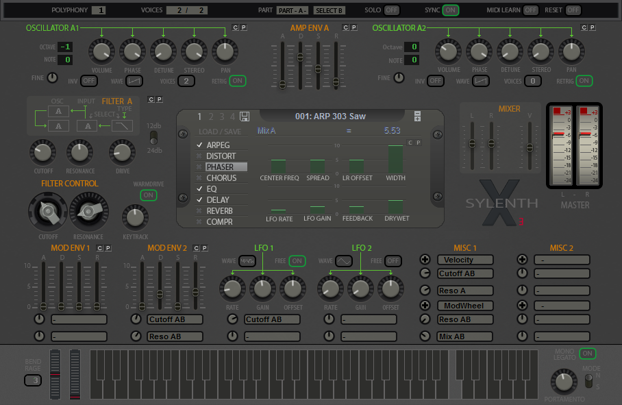 Sylenth1 X3 Gray Skin