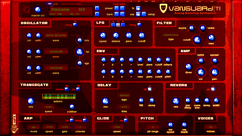 Vanguard Red Nova Virus Ti