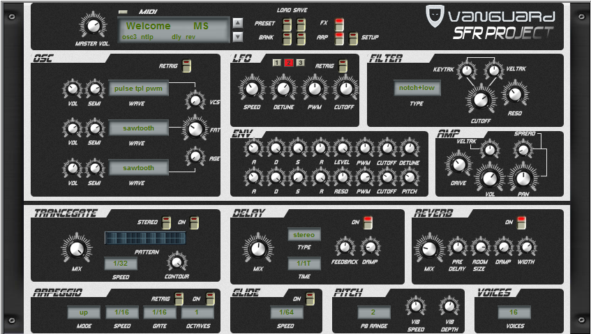 Vanguard SFR Edition