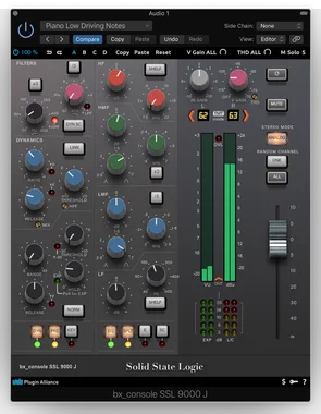 bx_console SSL 9000 J SSL Native theme