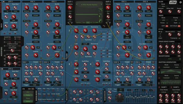 Gearporn Blue RedKnobs