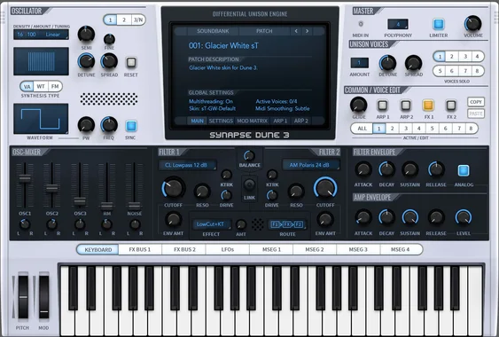 Glacier White for DUNE 3