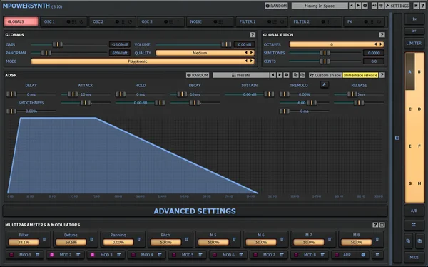 Maya Blue for Melda Plugins