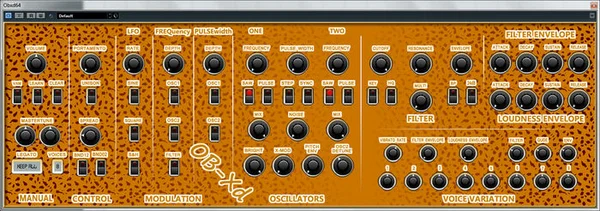 OB-Xd  Leopard Skin