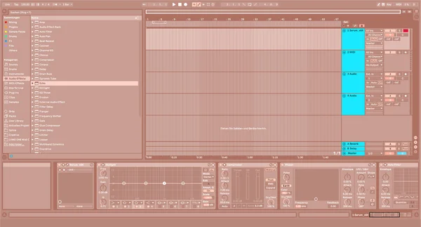 Pacific Bronze Ableton Theme