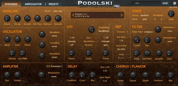 Podolski Orange Dust