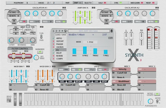 Sylenth1 X3 White Skin