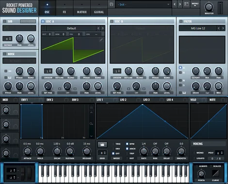 The Rocket Powered Sound Design Skin