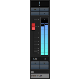 Cubase Electric Blue VU Skin