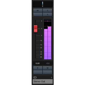 Cubase Purple VU Skin