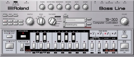 TB-303 Silver Classic Skin